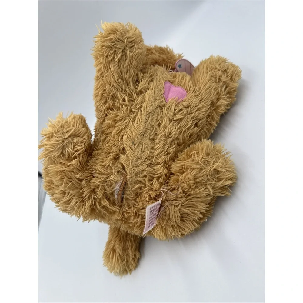 BARBIE MATTEL 2005 Interactive Brown Plush Puppy Dog 10.5